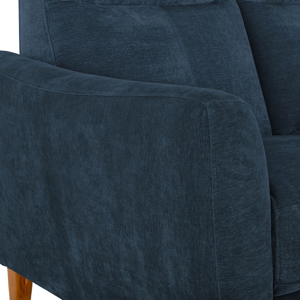 Dylan 2 Seater Sofa in Amigo Navy Fabric 5