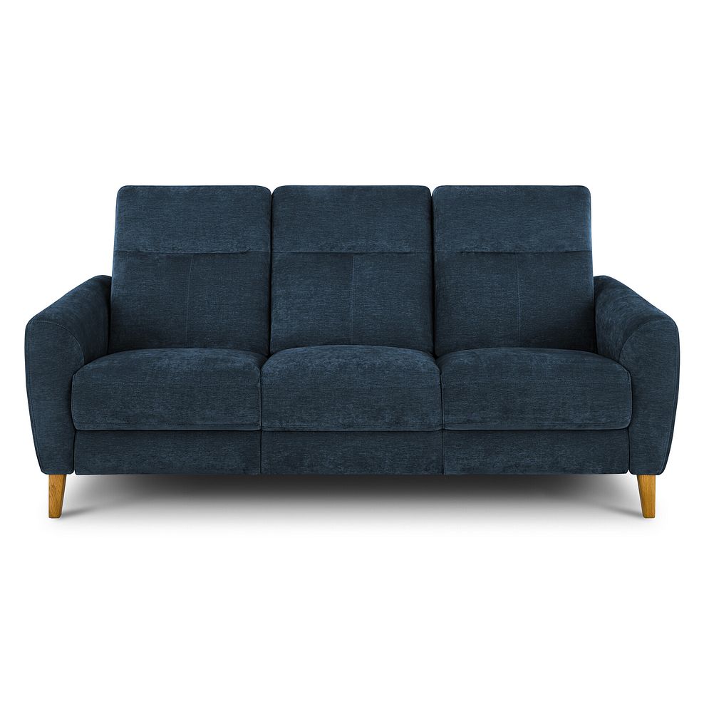 Dylan 3 Seater Sofa in Amigo Navy Fabric 2