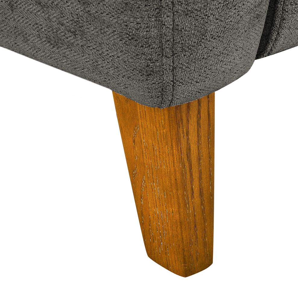 Dylan 2 Seater Sofa in Darwin Charcoal Fabric 5