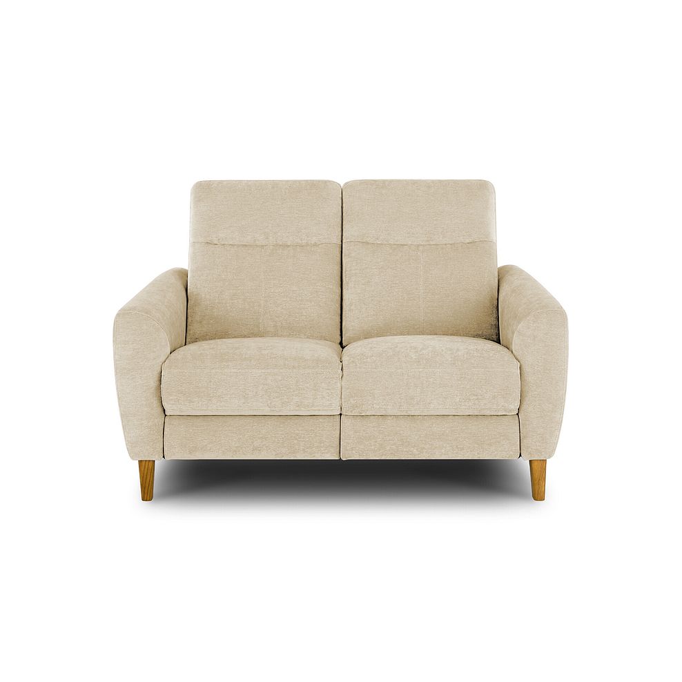 Dylan 2 Seater Sofa in Darwin Ivory Fabric 2