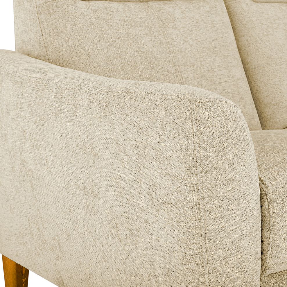 Dylan 2 Seater Sofa in Darwin Ivory Fabric 7
