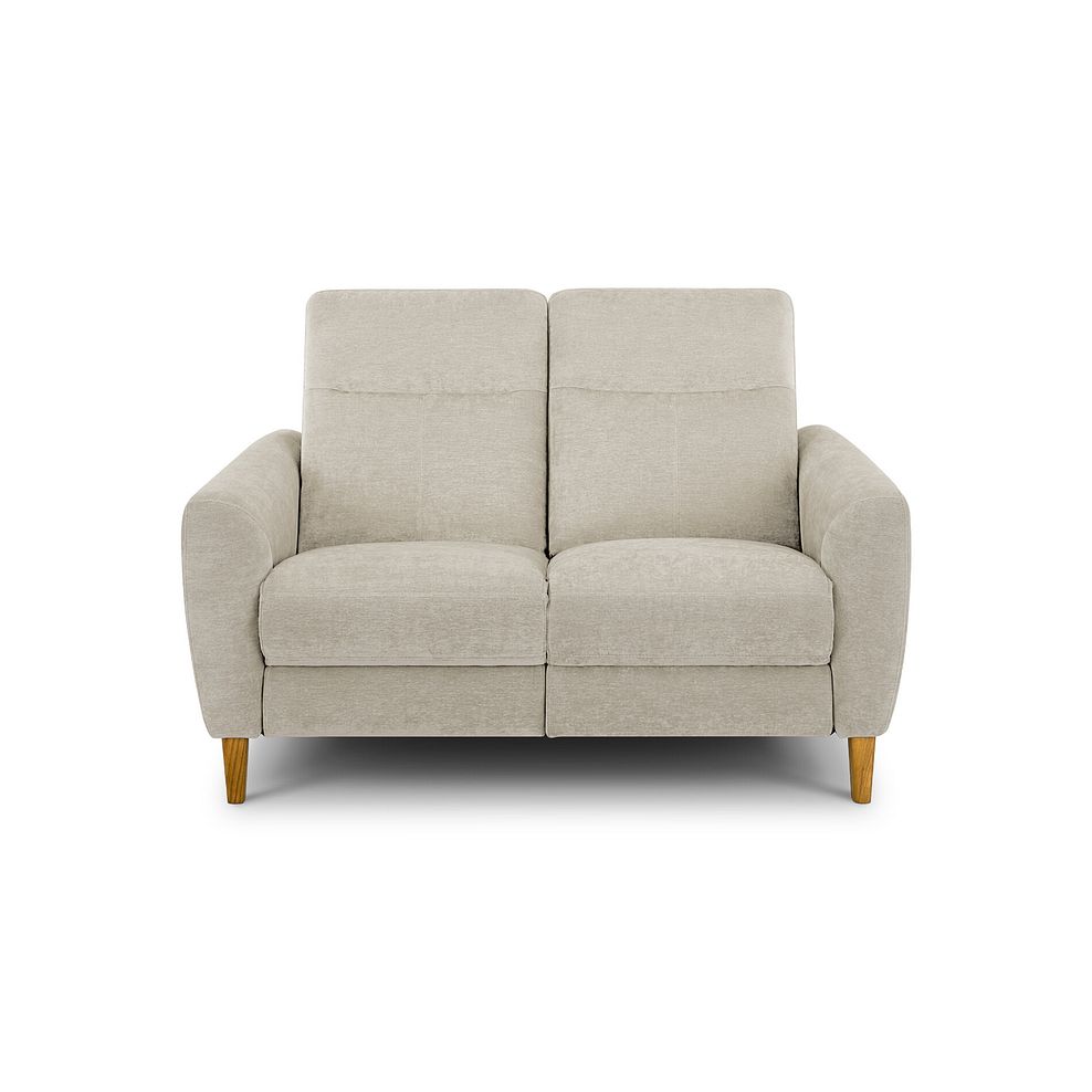 Dylan 2 Seater Sofa in Darwin Ivory Fabric 2