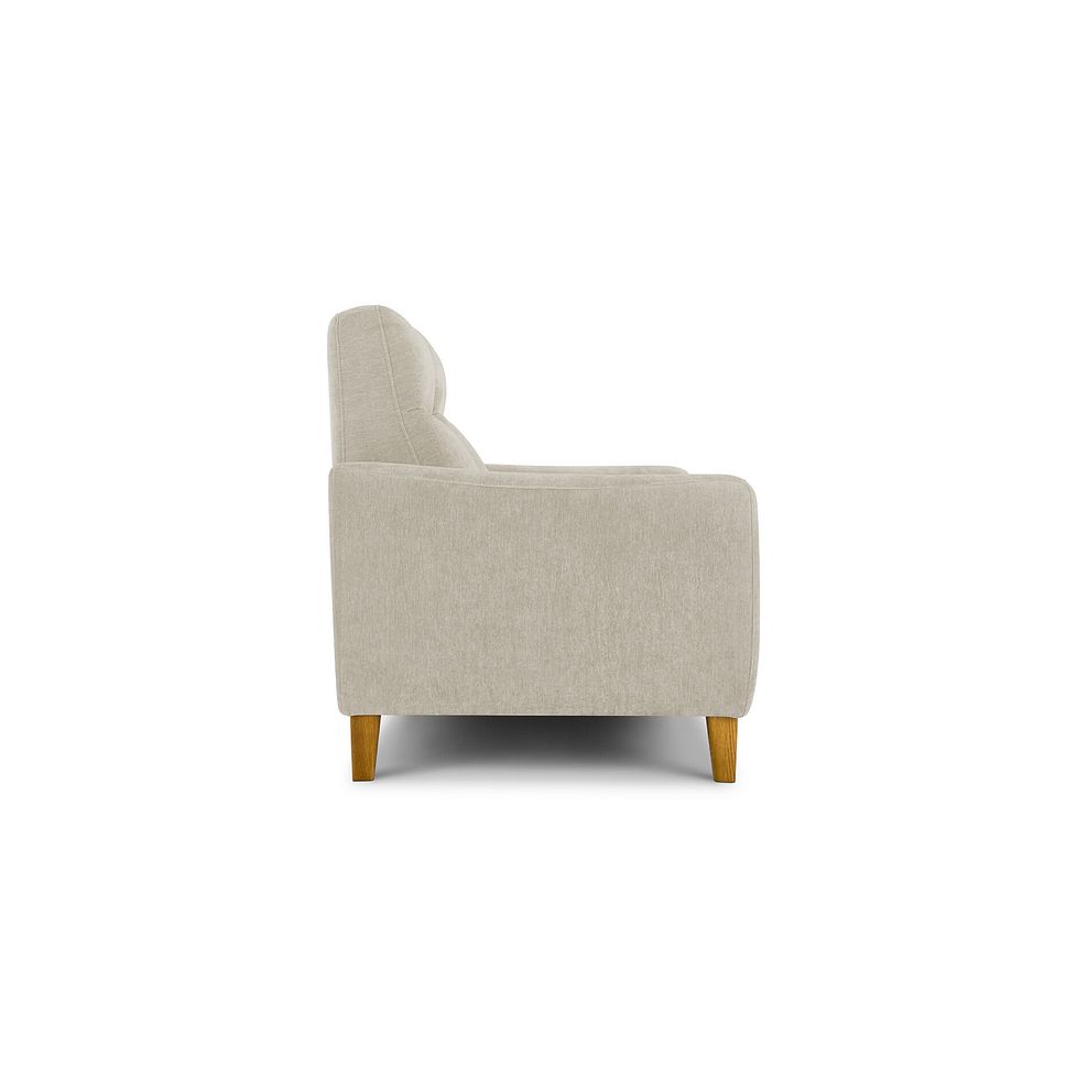 Dylan 2 Seater Sofa in Darwin Ivory Fabric 4