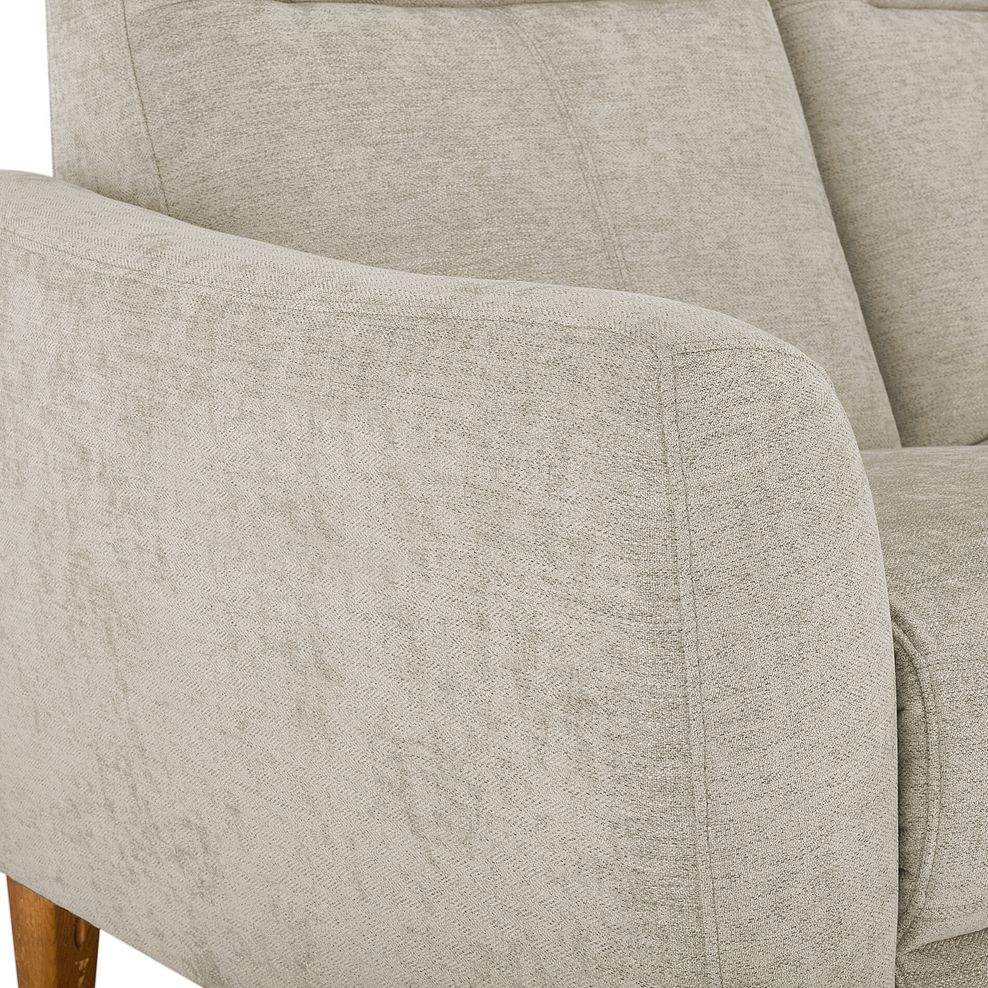 Dylan 2 Seater Sofa in Darwin Ivory Fabric 5