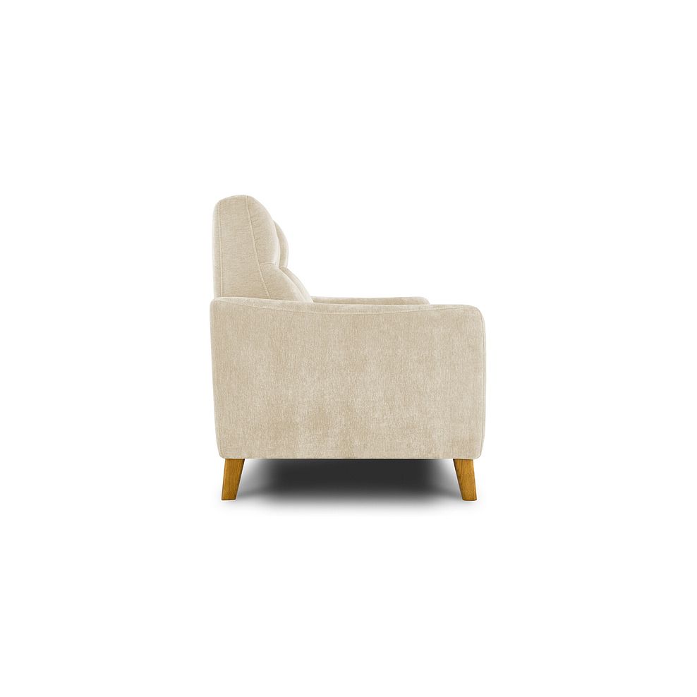 Dylan 3 Seater Sofa in Darwin Ivory Fabric 4