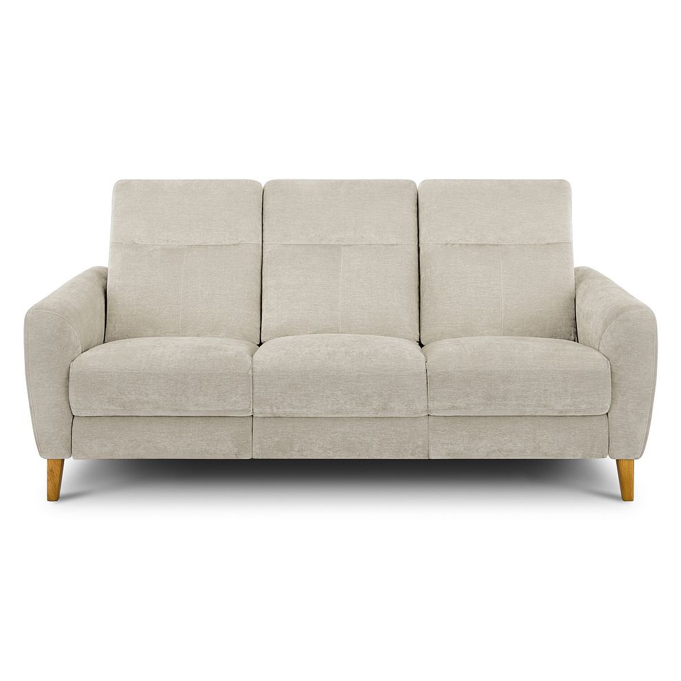 Dylan 3 Seater Sofa in Darwin Ivory Fabric 2