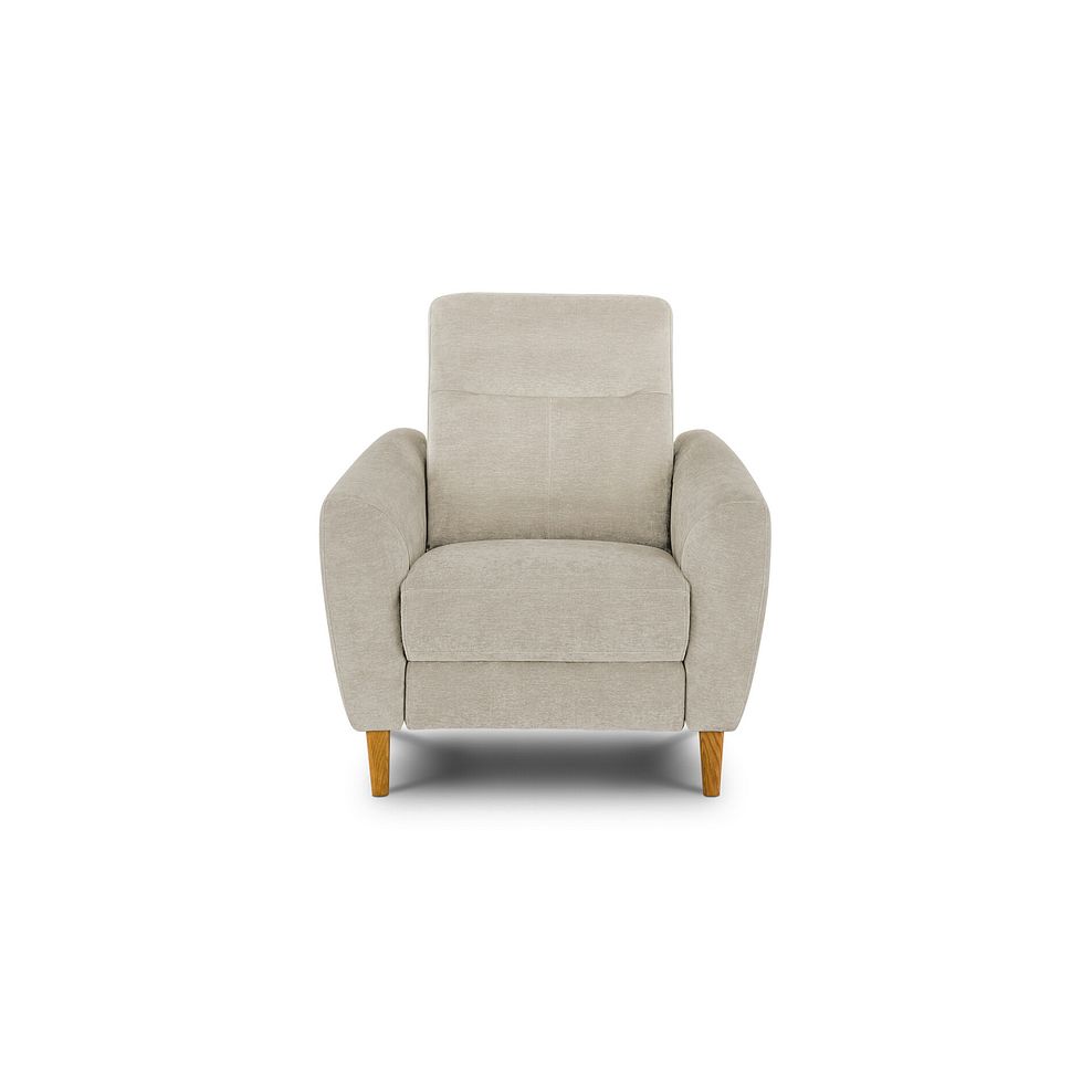 Dylan Armchair in Darwin Ivory Fabric 2