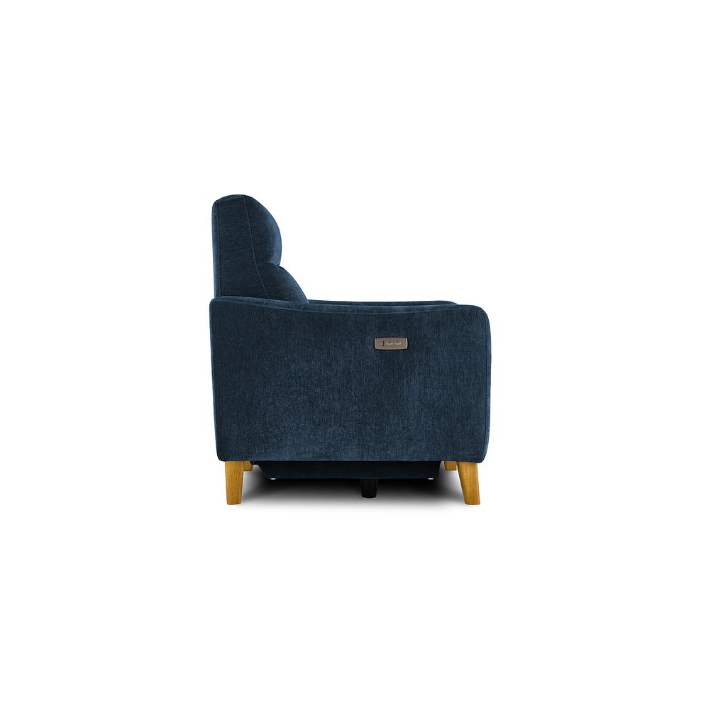 Dylan Electric Recliner Armchair in Amigo Navy Fabric 6