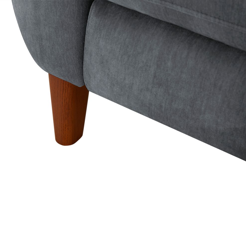Dylan Large Corner Power Recliner Sofa in Amigo Coal Fabric 7