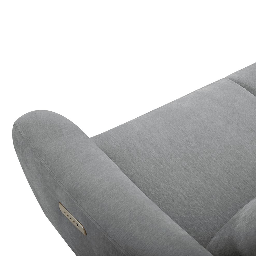 Dylan Large Corner Power Recliner Sofa in Amigo Granite Fabric 10