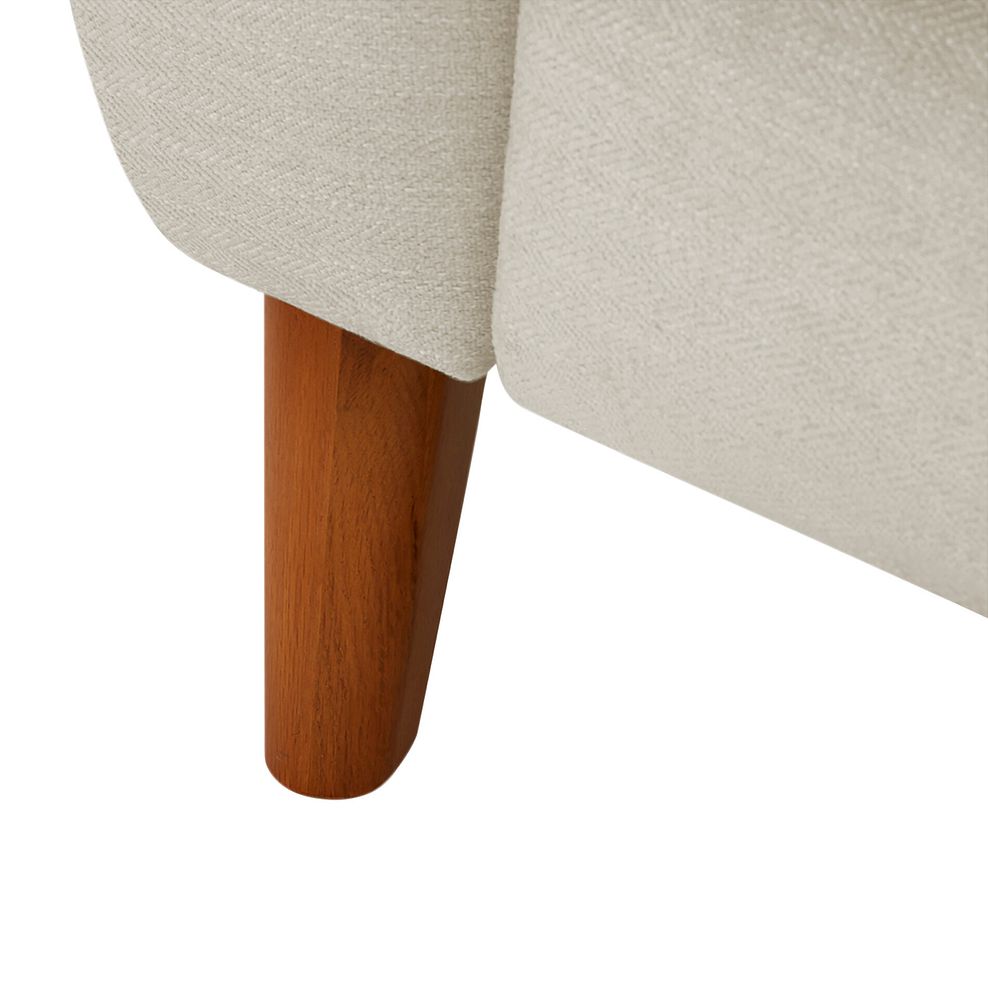 Dylan Large Corner Power Recliner Sofa in Darwin Ivory Fabric 7