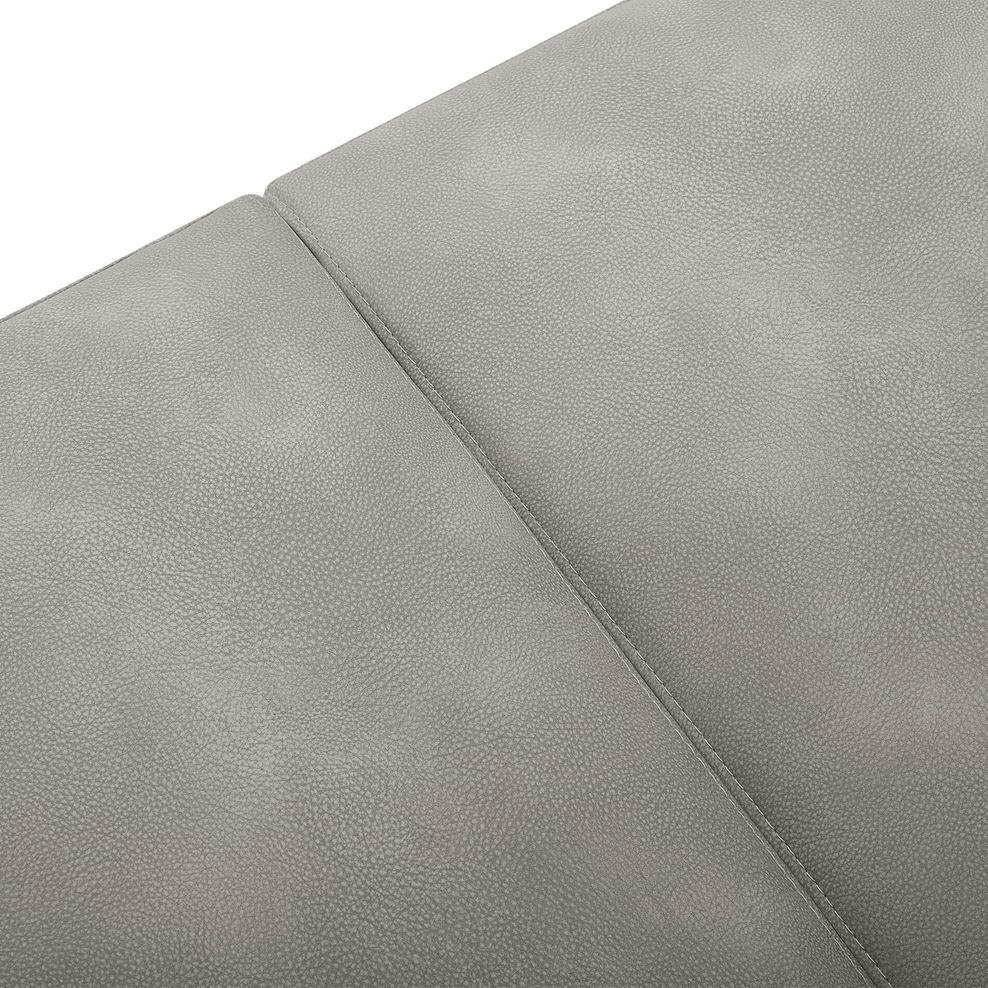 Dylan Large Corner Power Recliner Sofa in Oxford Grey Fabric 16