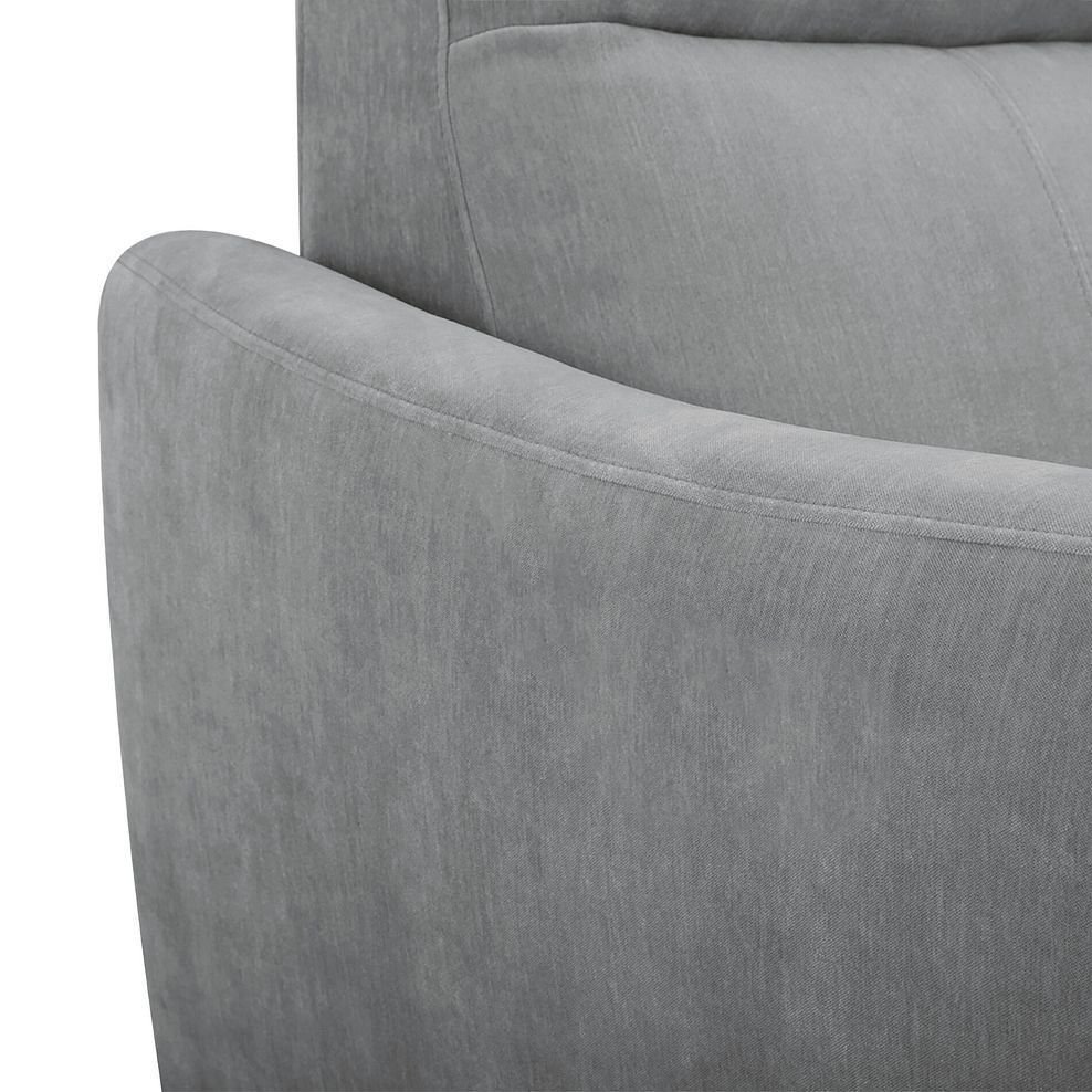 Dylan Large Corner Sofa in Amigo Granite Fabric 8