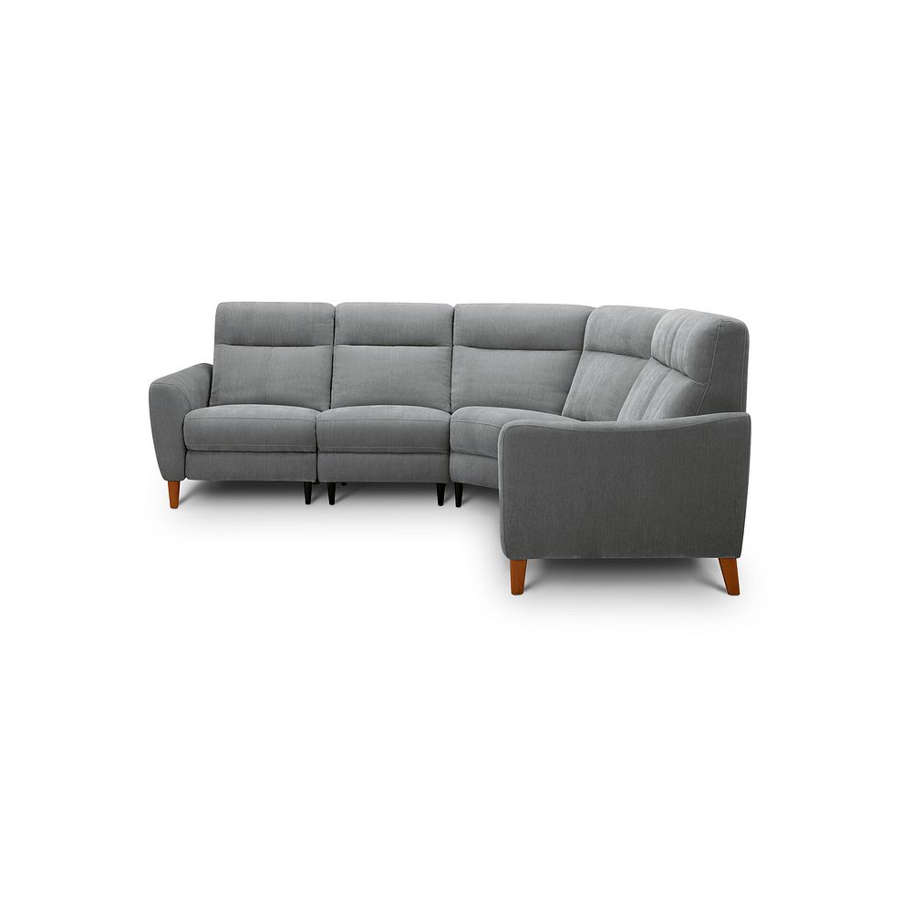 Dylan Large Corner Sofa in Amigo Granite Fabric 3