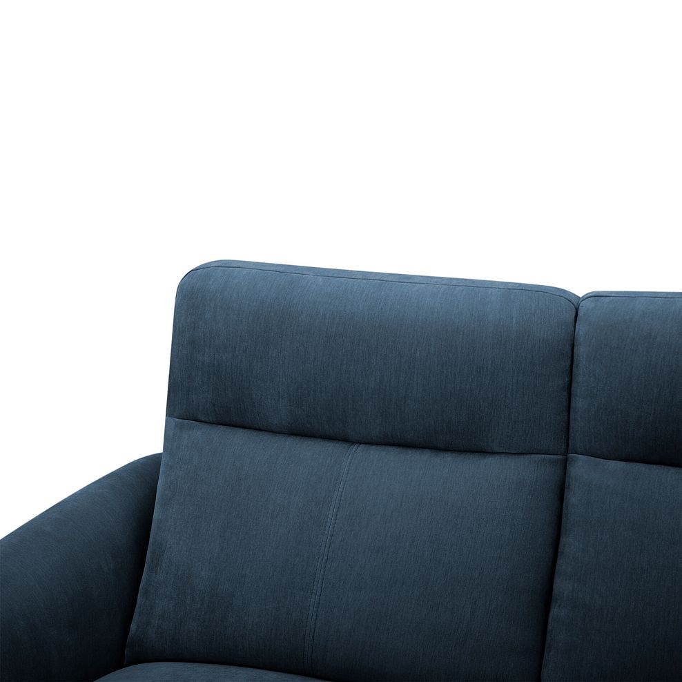 Dylan Large Corner Sofa in Amigo Navy Fabric 6