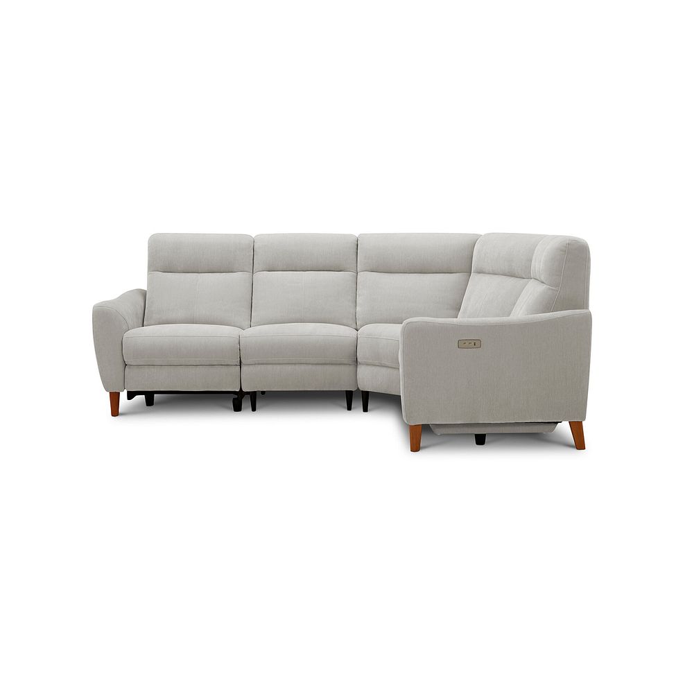 Dylan Left Hand Corner Power Recliner Sofa in Amigo Dove Fabric 5