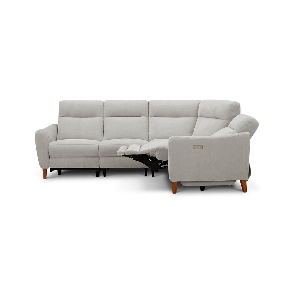 Dylan Left Hand Corner Power Recliner Sofa in Amigo Dove Fabric 6