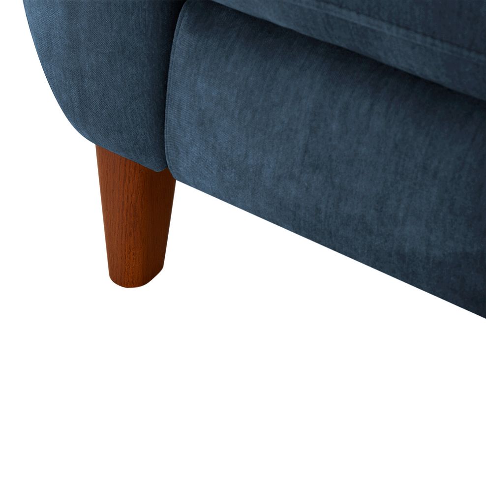 Dylan Left Hand Corner Power Recliner Sofa in Amigo Navy Fabric 8