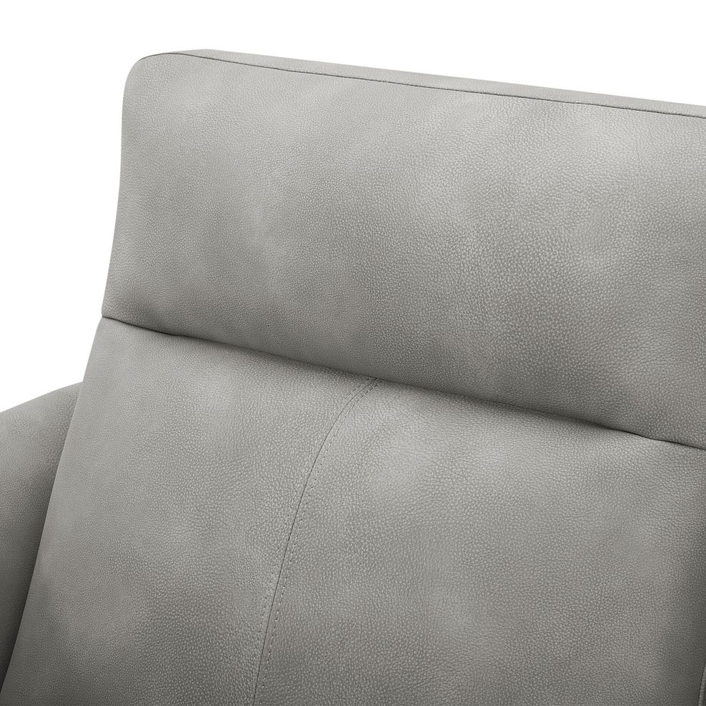 Dylan Left Hand Corner Power Recliner Sofa in Oxford Grey Fabric 14