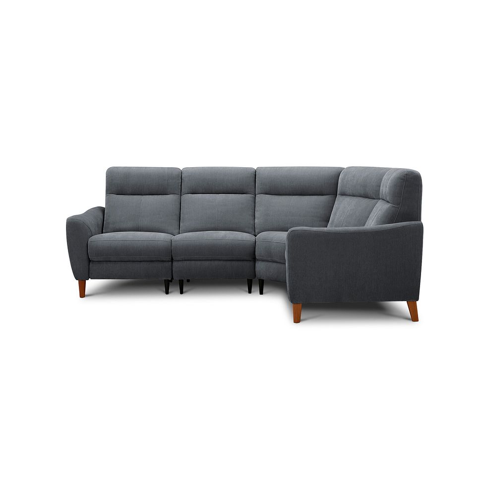 Dylan Left Hand Corner Sofa in Amigo Coal Fabric 3