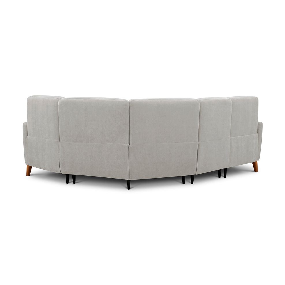Dylan Left Hand Corner Sofa in Amigo Dove Fabric 4
