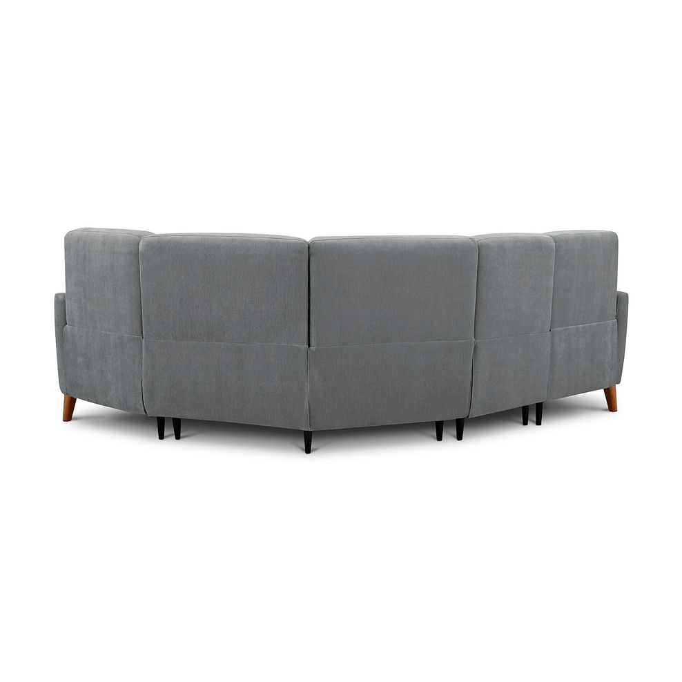 Dylan Left Hand Corner Sofa in Amigo Granite Fabric 4
