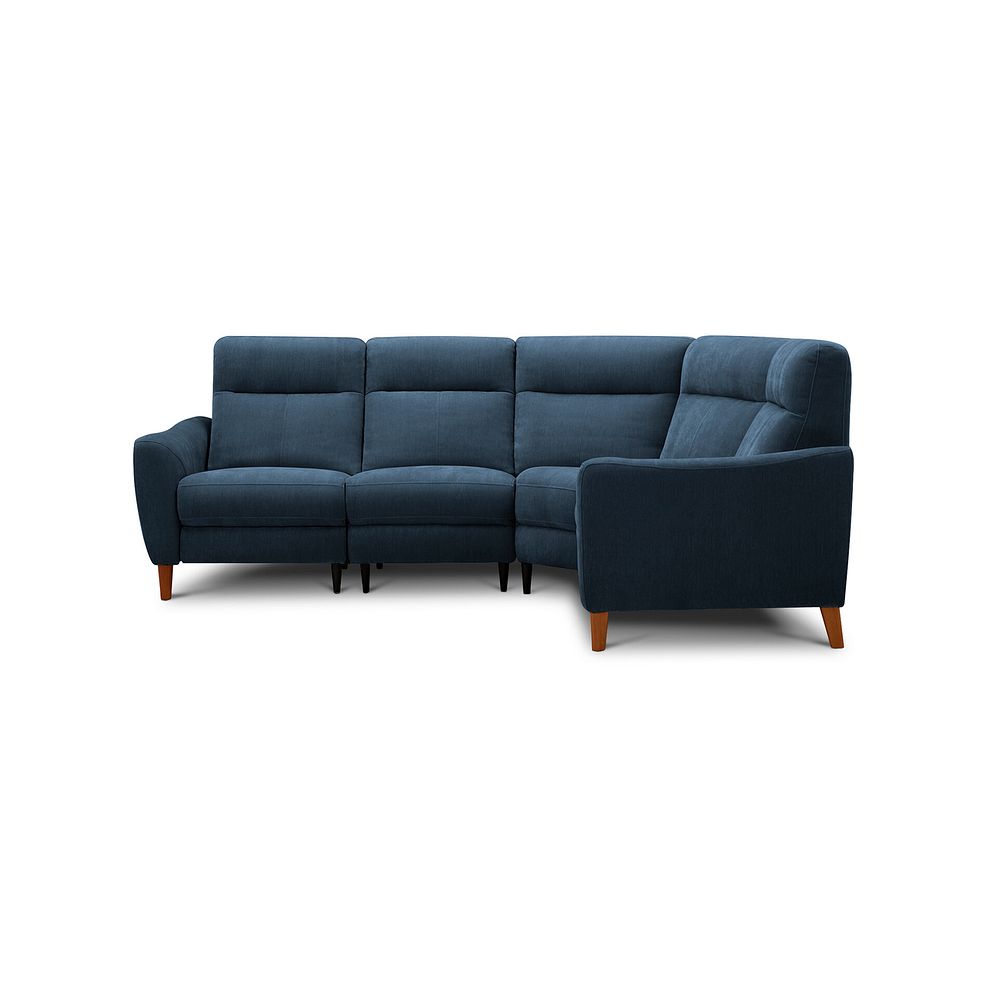 Dylan Left Hand Corner Sofa in Amigo Navy Fabric 3