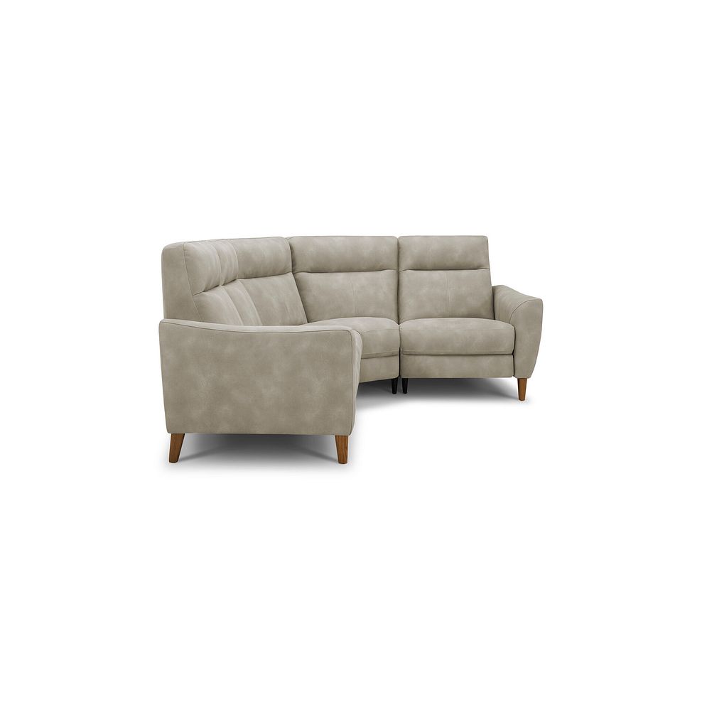 Dylan Left Hand Corner Sofa in Oxford Beige Fabric 3