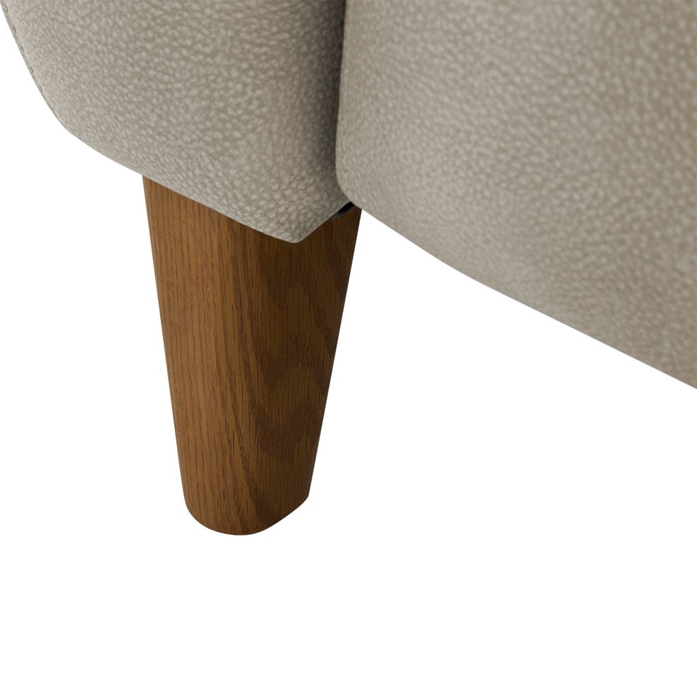 Dylan Left Hand Corner Sofa in Oxford Beige Fabric 5