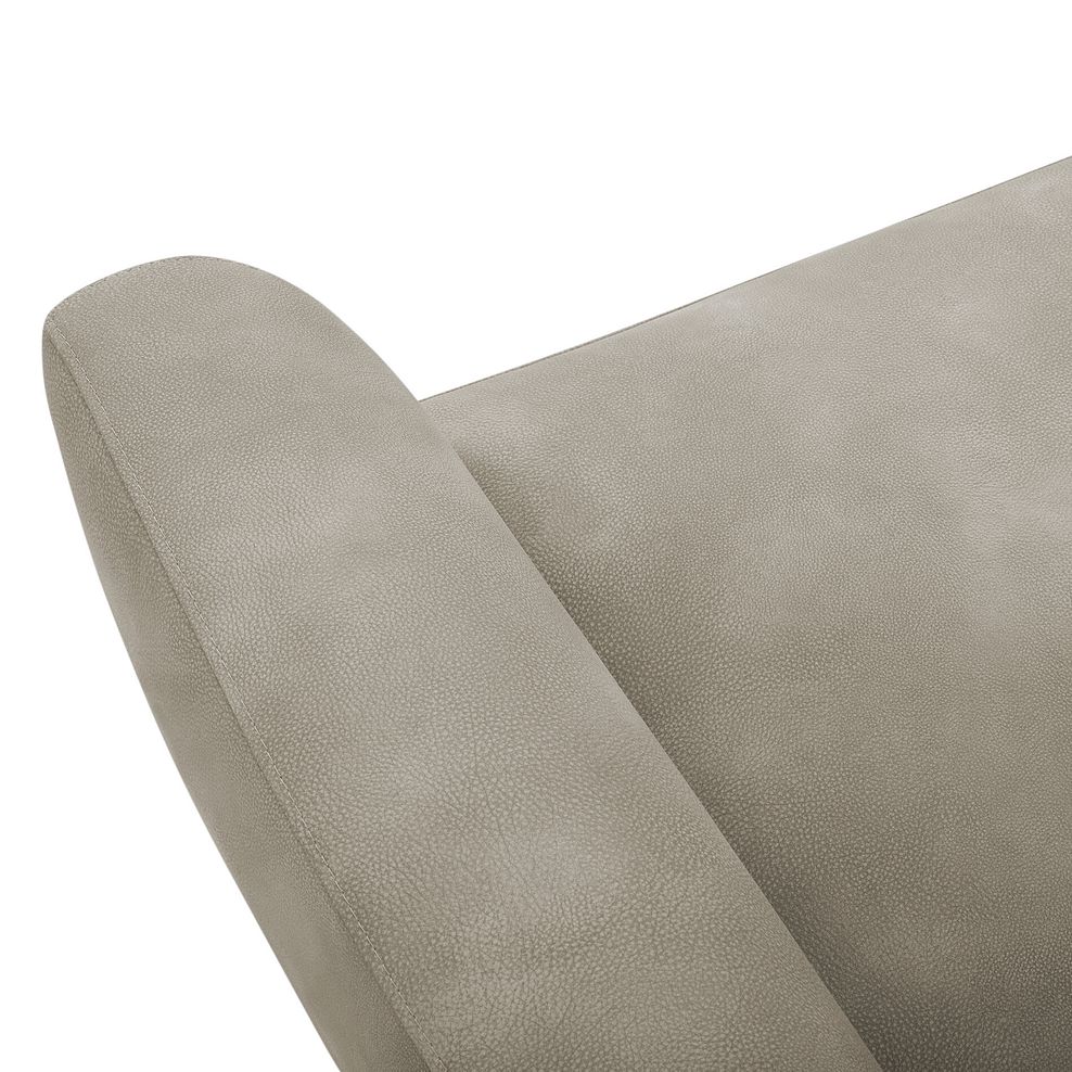 Dylan Left Hand Corner Sofa in Oxford Beige Fabric 7