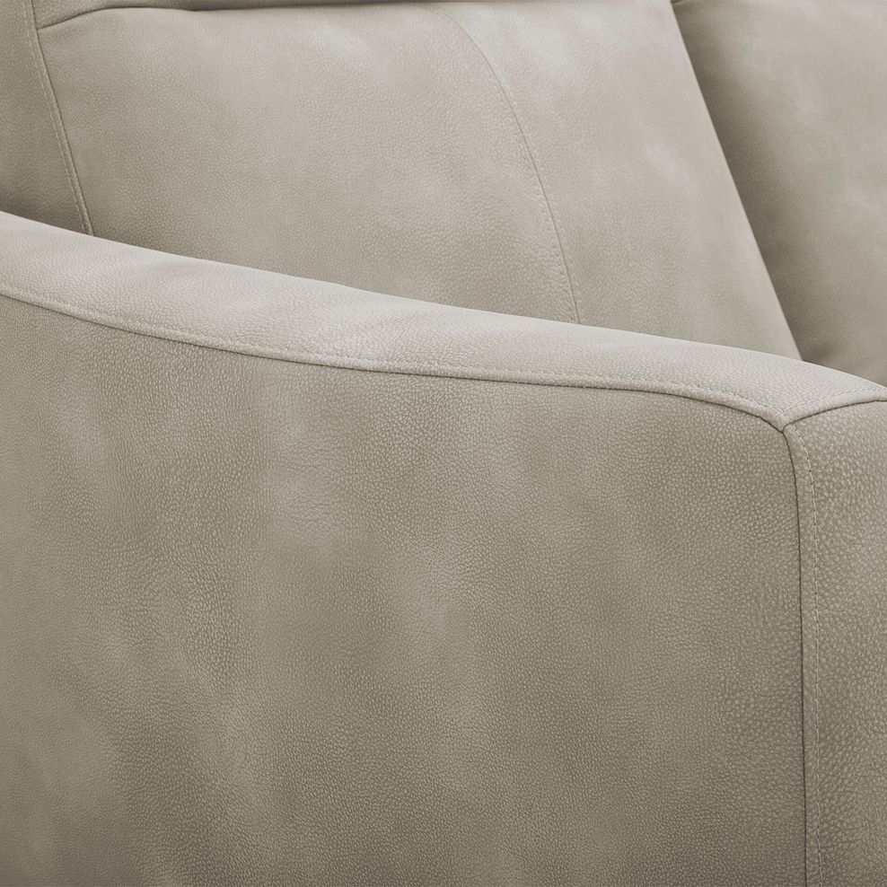 Dylan Left Hand Corner Sofa in Oxford Beige Fabric 8