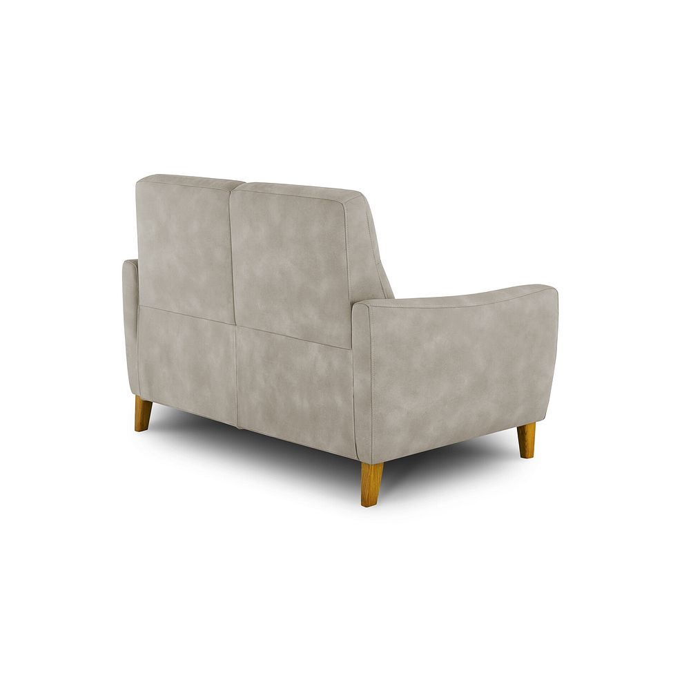 Dylan 2 Seater Sofa in Oxford Beige Fabric 3