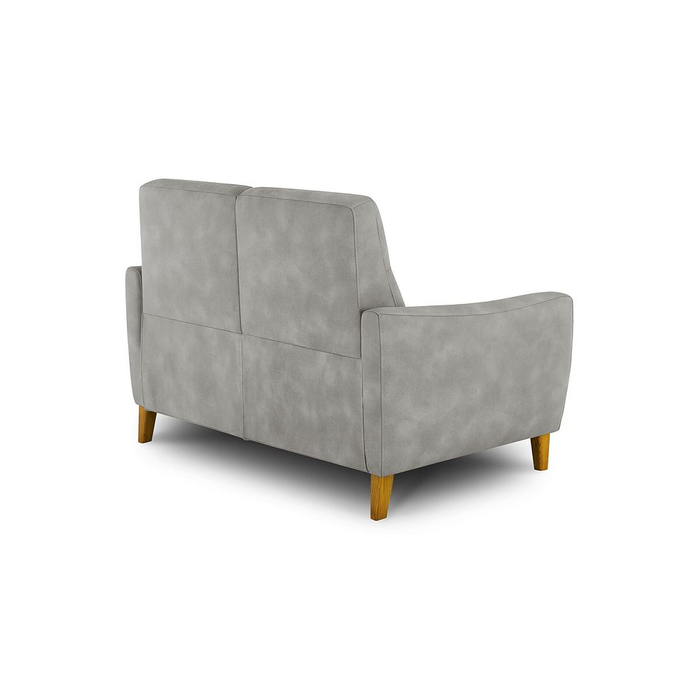 Dylan 2 Seater Sofa in Oxford Grey Fabric 3