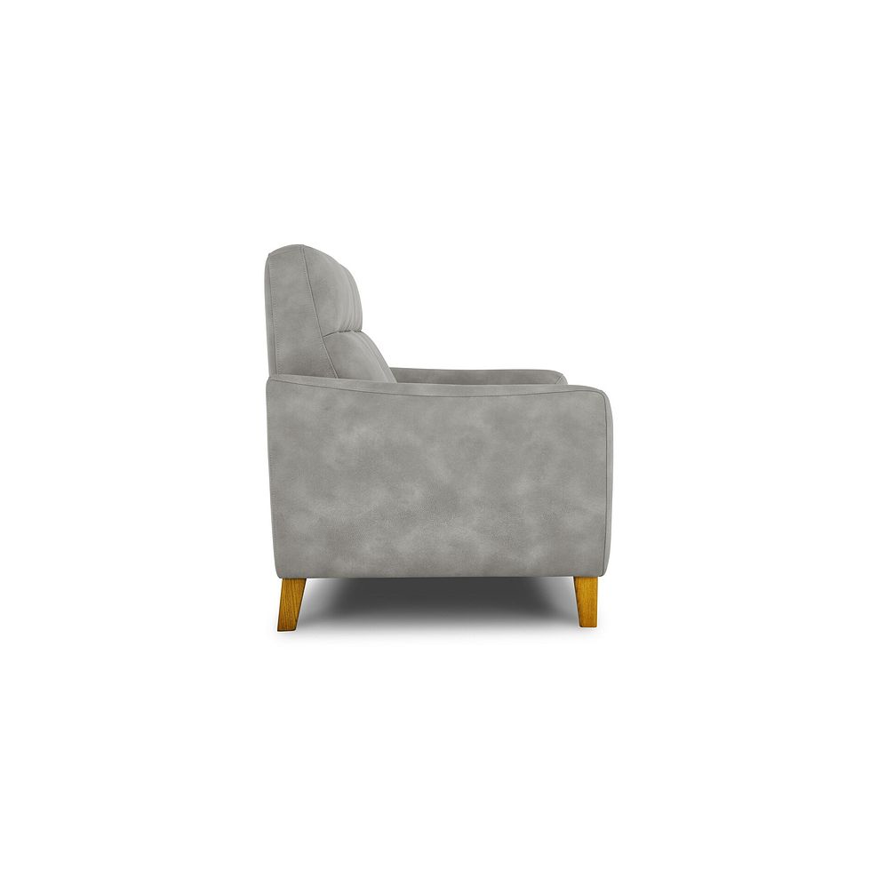Dylan Armchair in Oxford Grey Fabric 4
