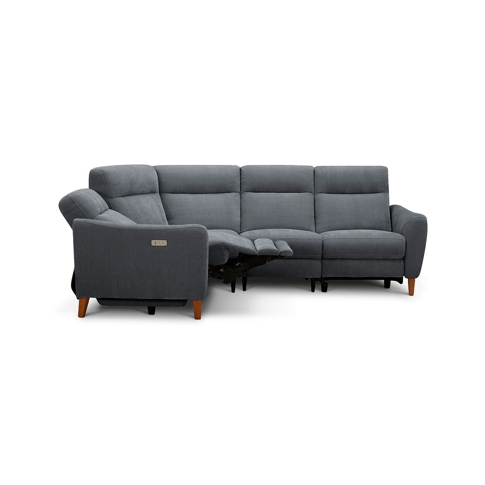 Dylan Right Hand Corner Power Recliner Sofa in Amigo Coal Fabric 7