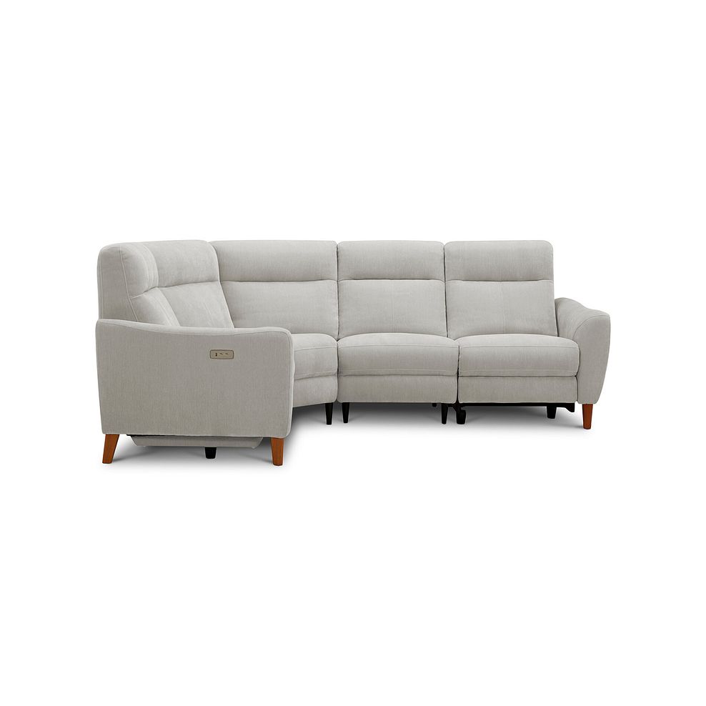 Dylan Right Hand Corner Power Recliner Sofa in Amigo Dove Fabric 6
