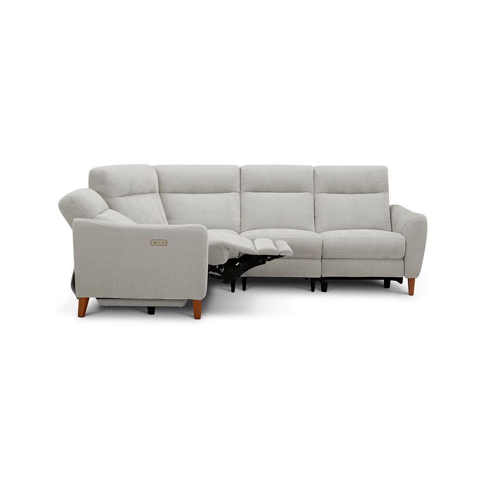 Dylan Right Hand Corner Power Recliner Sofa in Amigo Dove Fabric 7