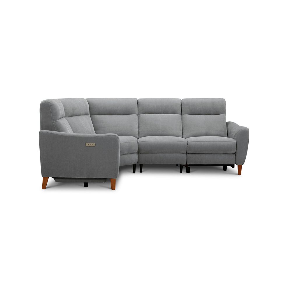 Dylan Right Hand Corner Power Recliner Sofa in Amigo Granite Fabric 6