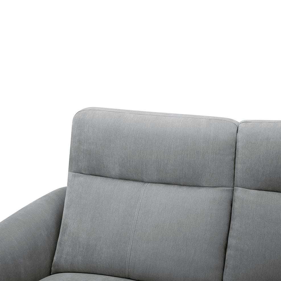 Dylan Right Hand Corner Power Recliner Sofa in Amigo Granite Fabric 11