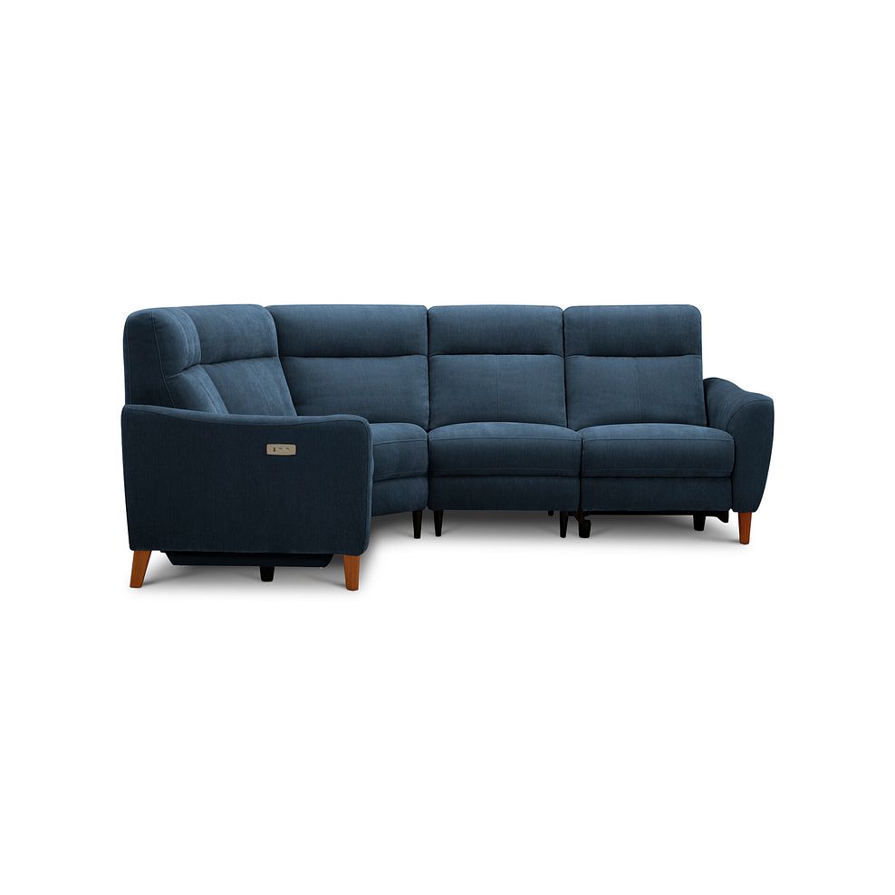 Dylan Right Hand Corner Power Recliner Sofa in Amigo Navy Fabric 6