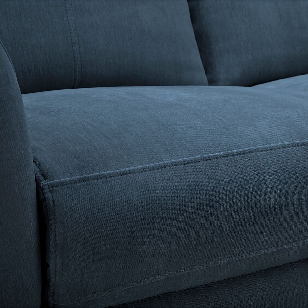 Dylan Right Hand Corner Power Recliner Sofa in Amigo Navy Fabric 14