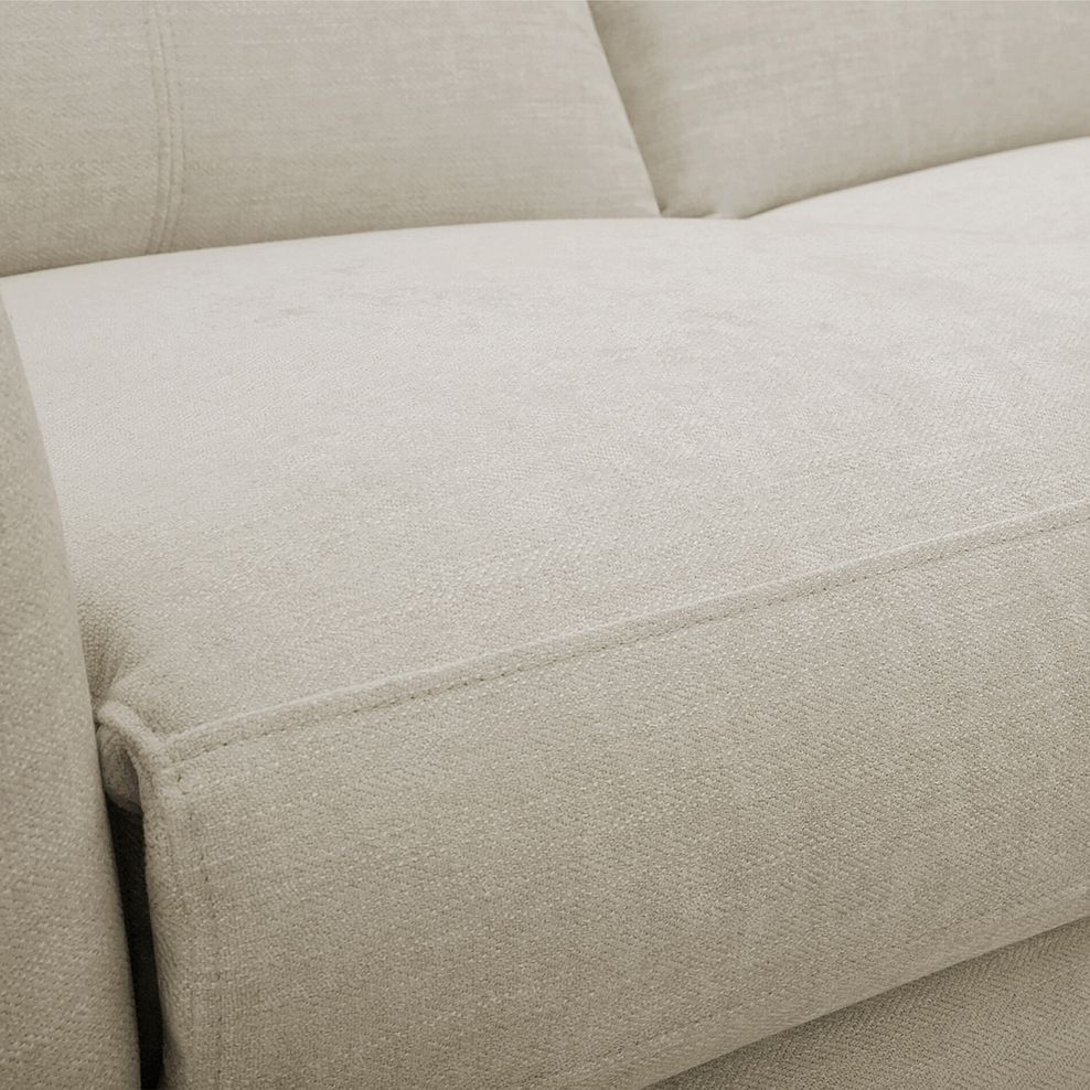 Dylan Right Hand Corner Power Recliner Sofa in Darwin Ivory Fabric 14