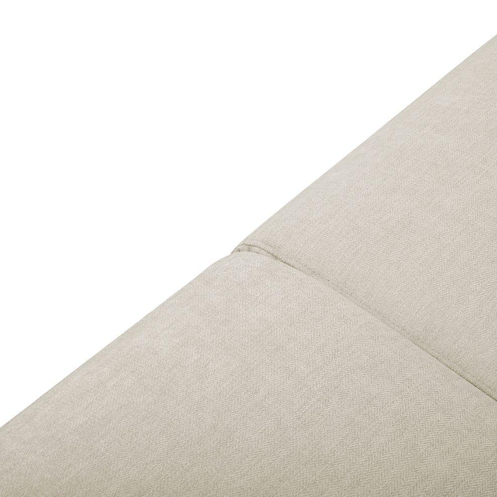 Dylan Right Hand Corner Power Recliner Sofa in Darwin Ivory Fabric 15