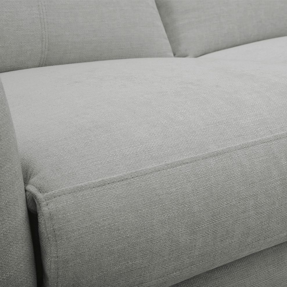 Dylan Right Hand Corner Power Recliner Sofa in Darwin Silver Fabric 14