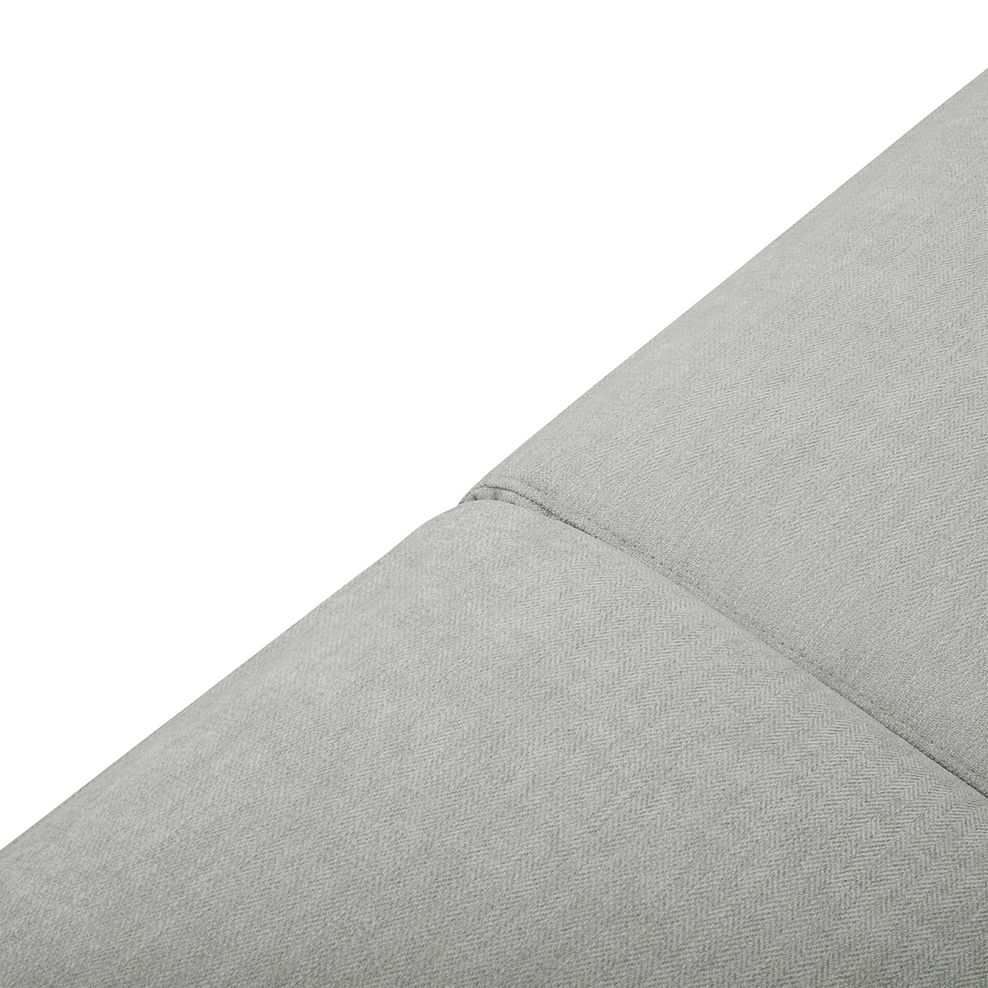 Dylan Right Hand Corner Power Recliner Sofa in Darwin Silver Fabric 15