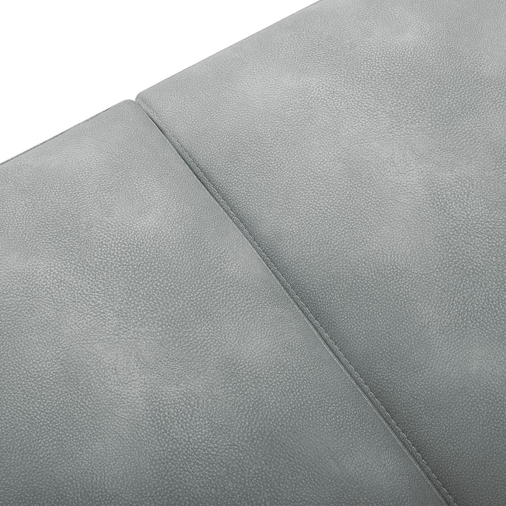 Dylan Right Hand Corner Power Recliner Sofa in Oxford Silver Fabric 16