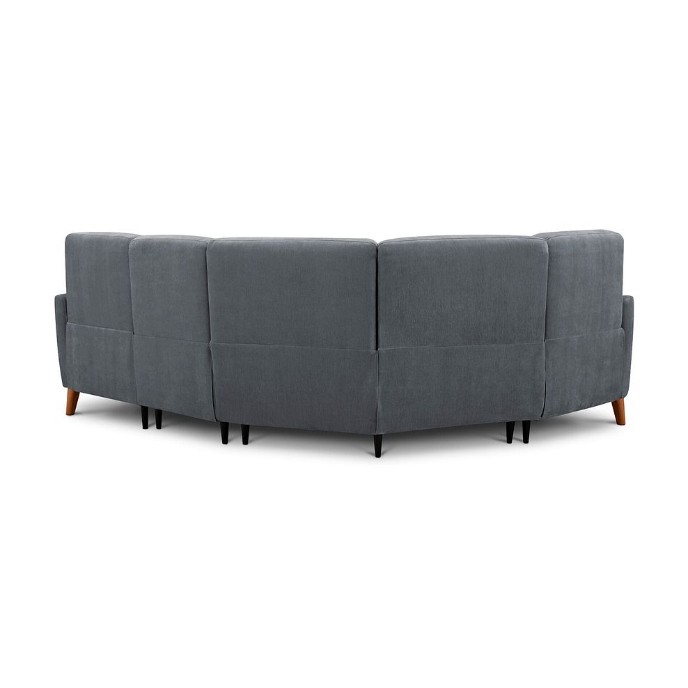 Dylan Right Hand Corner Sofa in Amigo Coal Fabric 3