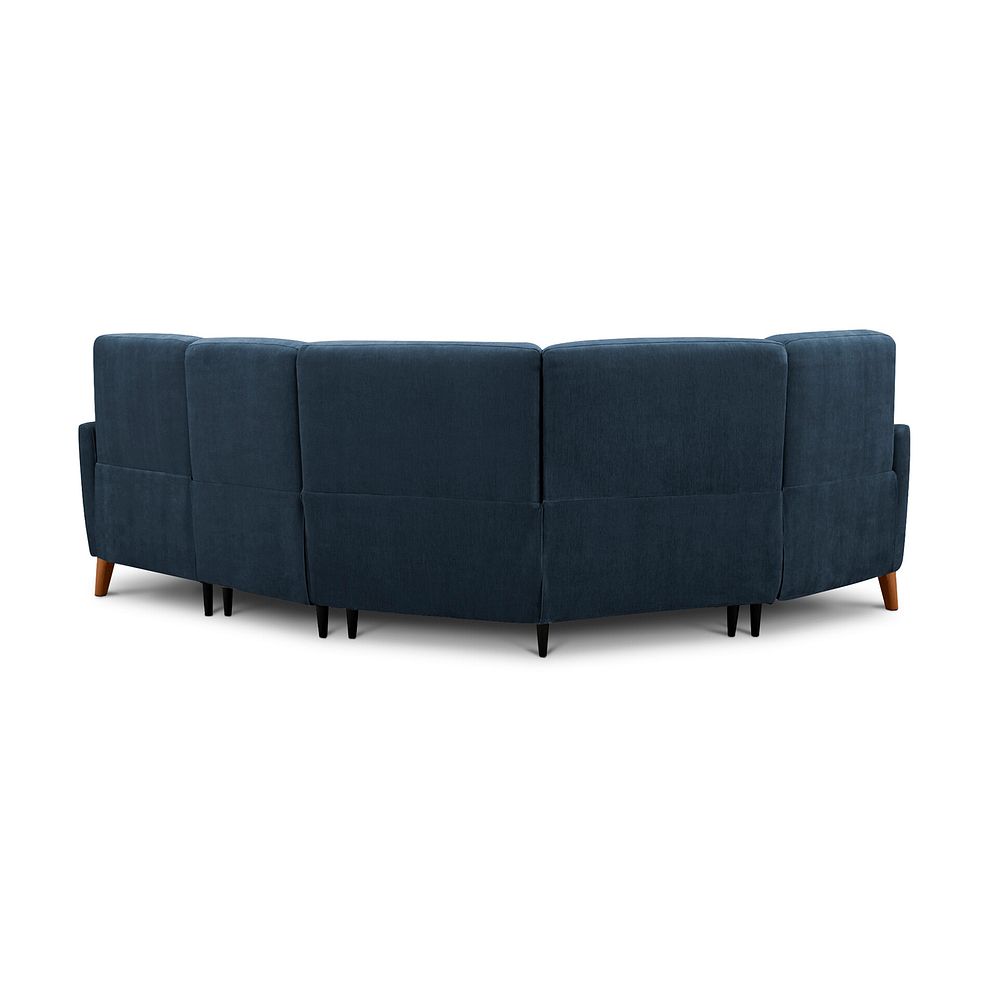 Dylan Right Hand Corner Sofa in Amigo Navy Fabric 3