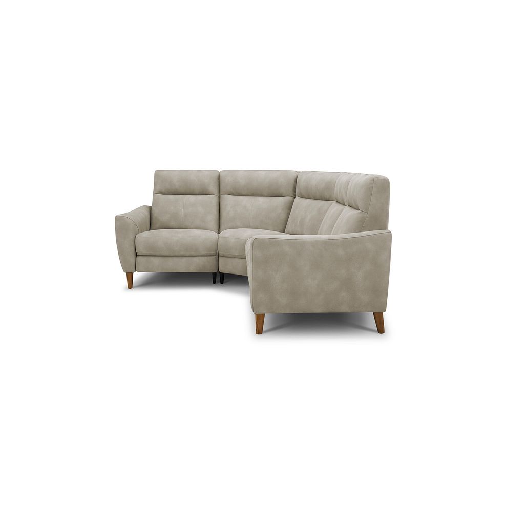 Dylan Right Hand Corner Sofa in Oxford Beige Fabric 2
