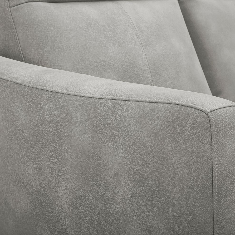 Dylan Right Hand Corner Sofa in Oxford Grey Fabric 7
